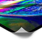 Poster Arbre arc-en-ciel du coeur (Coin)