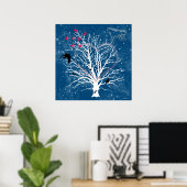 Poster Arbre attrape-rêves (Bureau à domicile)