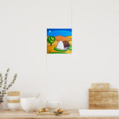 Poster Arbre au clair de lune (Cuisine)