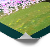 Poster Arbre aux amandes en fleurs (Coin)