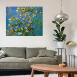 Poster Arbre aux amandes en fleurs par Vincent van Gogh<br><div class="desc">Floraison d'amandiers par Vincent van Gogh est un post impressionnisme d'art vintage à fleurs mortes représentant des fleurs fleuries sur les branches d'un amandier dans un jardin. Le ciel bleu est dans l'arrière - plan. À propos de l'artiste : Vincent Willem van Gogh (1853-1890) fut l'un des peintres Post impressionnistes...</div>