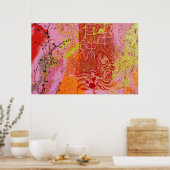 Poster "Arbre aux myrtilles" (Cuisine)