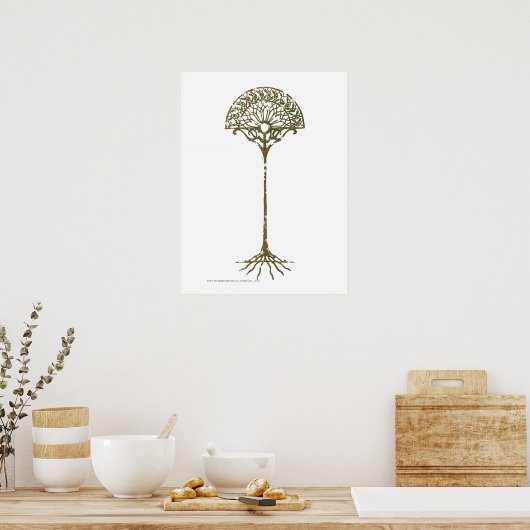 Poster Arbre blanc de Númenor (Cuisine)