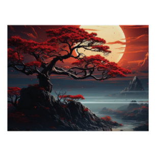 Poster Arbre bonsaï