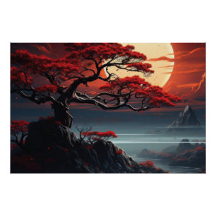 Poster Arbre bonsaï