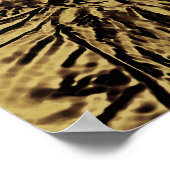 Poster Arbre Brown de l'arbre de vie (Coin)