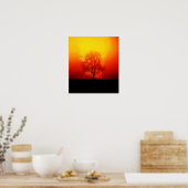 Poster Arbre brûlant (Cuisine)