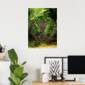 Poster Arbre Celtique De Vie (Bureau à domicile)