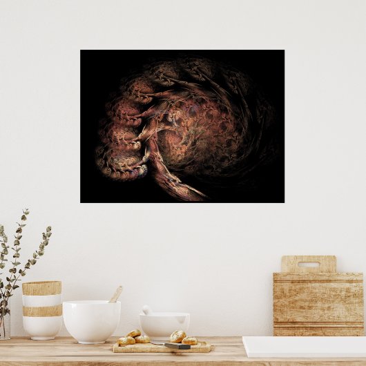 Poster Arbre cérébral (Cuisine)