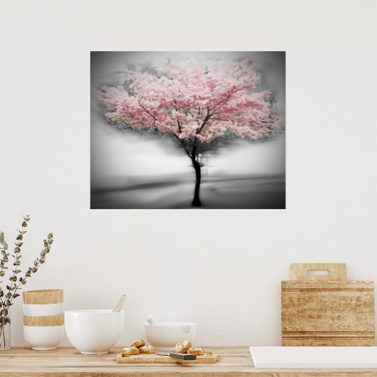 Poster Arbre cerise (Cuisine)