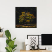 Poster Arbre coloré d'automne (Bureau à domicile)