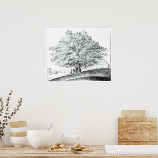 Poster Arbre creux à Hampstead, 1663 (Cuisine)
