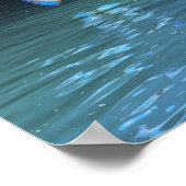 Poster Arbre cristal papillon (Coin)