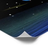 Poster Arbre cristal papillon (Coin)