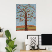 Poster Arbre d'Amour (Bureau à domicile)
