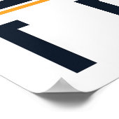 Poster Arbre dans l'art du Bauhaus. (Coin)