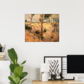 Poster Arbre dans un champ un jour ensoleillé par Vincent (Bureau à domicile)