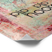 Poster Arbre d'art moderne contemporain mixte média (Coin)