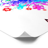 Poster Arbre d'autisme dans le spectre (Coin)