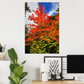 Poster Arbre d'automne (Bureau à domicile)