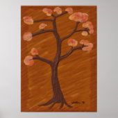 Poster Arbre d'automne (Devant)