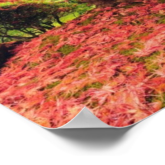 Poster Arbre d'automne (Coin)