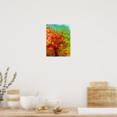 Poster Arbre d'automne coloré (Cuisine)