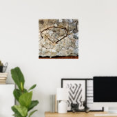 Poster Arbre d'automne en mouvement par Egon Schiele (Bureau à domicile)