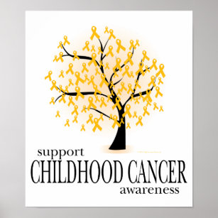 Poster Arbre de cancer de l'enfance