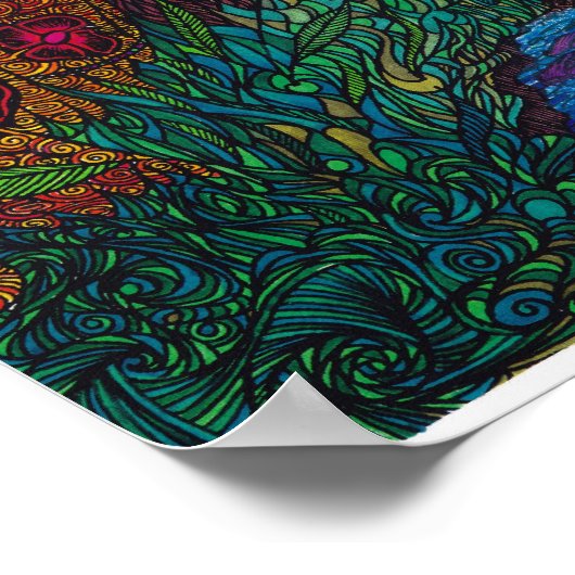 Poster 'Arbre' de Christopher Blosser (Coin)