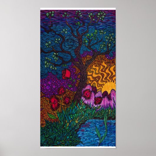 Poster 'Arbre' de Christopher Blosser (Devant)