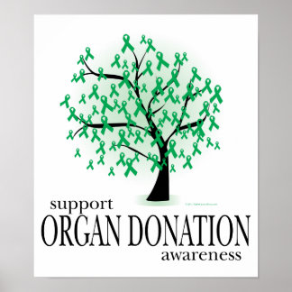 Poster Arbre de don d'organes