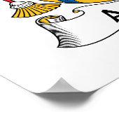 Poster Arbre de famille Amaral (Coin)