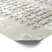 Poster Arbre de feuilles cardiaques rayonnantes de la luc (Coin)