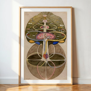 Poster Arbre de la connaissance n°1, Hilma af Klint