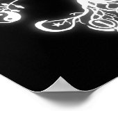 Poster Arbre de la Paix - Luminosité blanche (Coin)