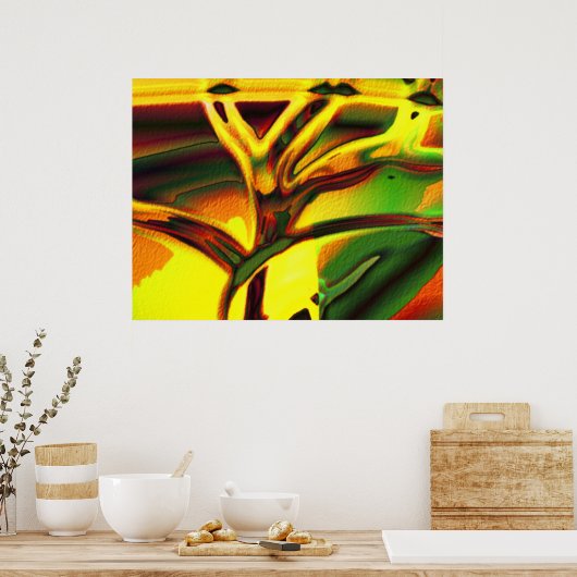 Poster Arbre de la transe de vie (Cuisine)