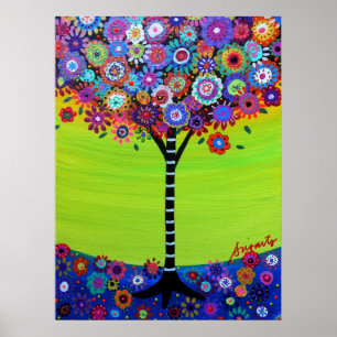 Poster Arbre de la vie par Prisarts