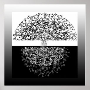 Poster Arbre de l'équilibre de la vie