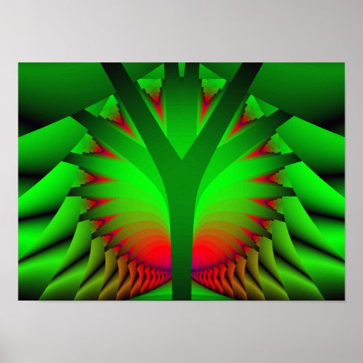 Poster Arbre de lumière (Devant)