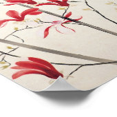 Poster Arbre de Magnolia par Kobayashi Kokei, Nature Vint (Coin)