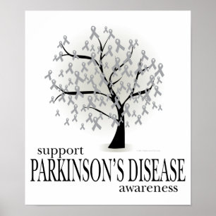Poster Arbre de :maladie de Parkinson