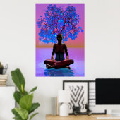 Poster Arbre de méditation (Bureau à domicile)