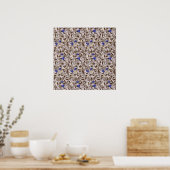 Poster Arbre de myrtille, William Morris (Cuisine)