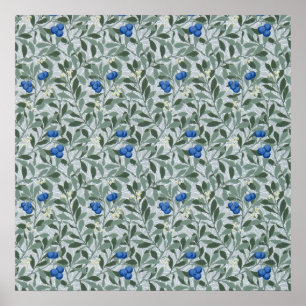 Poster Arbre de myrtille, William Morris