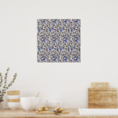 Poster Arbre de myrtille, William Morris (Cuisine)