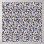 Poster Arbre de myrtille, William Morris (Devant)