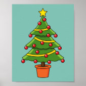 Poster Arbre de Noël (Devant)