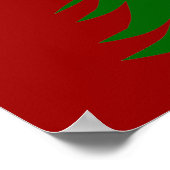 Poster Arbre de Noël (Coin)