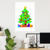 Poster Arbre de Noël (Bureau à domicile)